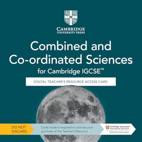 Cambridge IGCSE Combined and Co-ordinated Sciences Digital Teacher's Resource Access Card (Cambridge International IGCSE)