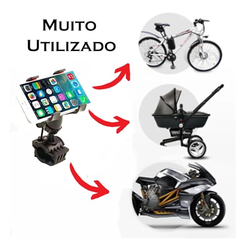 Suporte de celular para GPS bicicletas motos e Bikes e Pedestal (99Varejos)