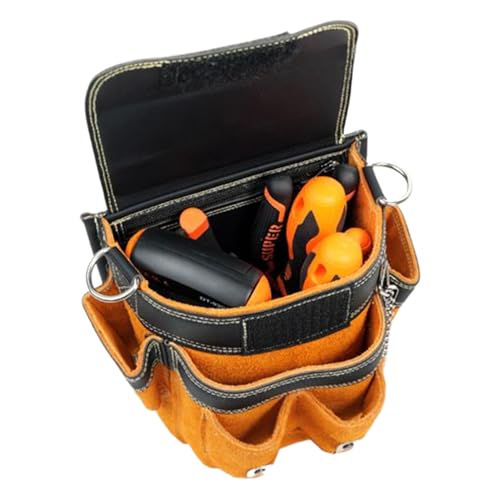 Pochette de ceinture à outils imperméable avec bretelles pour travaux de chantier