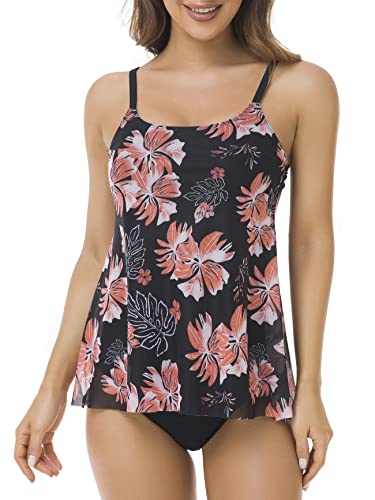FLYILY Damen Mesh Badeanzug Zweiteilig...