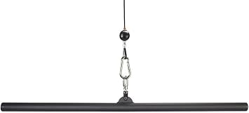 48" STRAIGHT LAT BAR Fat Grip 1-3/4" the Best Lateral Pulldown Bar - Lat Pull Bar for Cable Back Workouts - Lat Pull Down Bar Extreme!