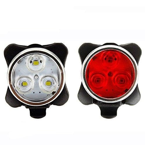 Generic White : BEGINAGAIN Ultra Bright Bicycle Lights Portable USB To Charge Bike Accessories MTB Rear Lamp Hiking Safety Warning Light