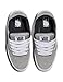 Vans Kids' Hylane Shoe | Puffy Y2K Skate Inspired Fashion Sneakers for Boys & Girls, Ps Gray/Black, 6