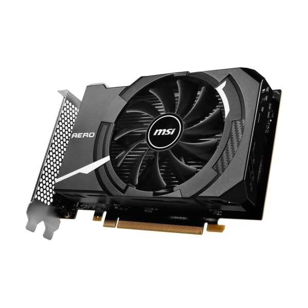 MSI GeForce GTX 1630 AERO ITX 4G OC Grafikkarte - NVIDIA GTX 1630, 4GB GDDR6 Speicher, 64-bit, 12 Gbps – Bild 5