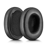 XBERSTAR Nauszniki do Skullcandy Crusher Wireless/Evo/ANC/Hesh3, skóra proteinowa, blokowanie hałasu, wygodne, wymienne nauszniki (czarne)