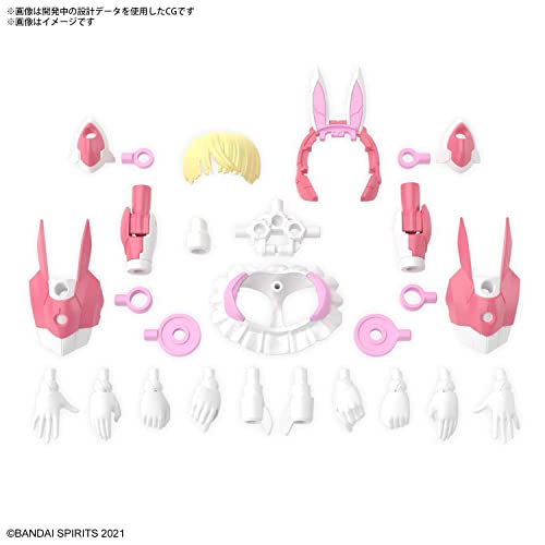 Bandai 30 Minutes Sisters Sis-T00 Lilinel [Color A] Color Coded Plastic Model Kit #TOP7