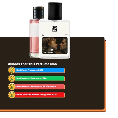 Image of TMPerfumehouse DR Oud Isfan EDP for Men & Women | Oud, Floral & Long Lasting Perfume Spray | Warmspicy, Rose & Woody Fragrance | Luxury Gift for Him & Her | TMPH | 50ml