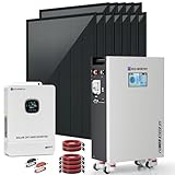 ECO-WORTHY 10000W Output Complete Off-Grid Solar Panel Kit for Home| 10KW 120V/240V Output Split Phase Inverter| 48V 314Ah16.1kWh High Capacity Energy Storage| 4920 Watts Solar Panel PV