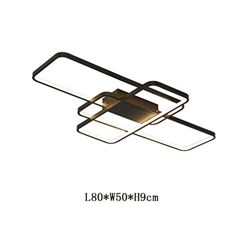 Plafonnier dimmable avec télécommande pour ajuster l'ambiance du salon