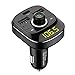 Produktbild Ur HQCC FM Sender, Bluetooth FM Sender Radio Adapter Car Kit mit Audio Adapter und Empfänger, Freisprechfunktion, 2 USB Ports, PowerIQ und AUX Ausgang