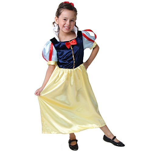Storybook Wishes Yellow & Red Snow White Dress - Size 4-6