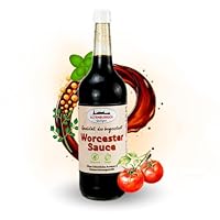 Altenburger Original Worcester Sauce, 1l (1000ml) in der Glasflasche, Worcestershire Sauce glutenfrei, laktosefrei, vegan, ohne Zusatz von Aromen