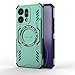 Pzwoxukhov Compatible with Oppo Reno 14 Case,Compatible with Magsafe,Skeletonized Heat Dissipation Design, Compatible with Oppo Reno 14 Magnetic Shockproof Phone case Green