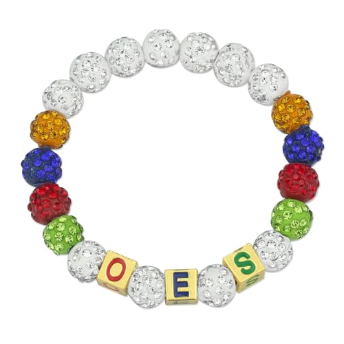 Greek Order of The Eastern Star Gift for Women OES Bracelet OES Symbol Gift Sorority Paraphernalia Jewelry Sisterhood Gift for Soror Sister
