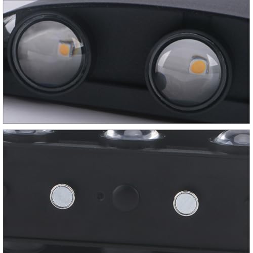 Aplique de pared con sensor de movimiento y batería recargable USB 4