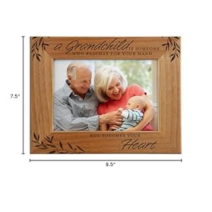 Grandparentgiftsagrandchildissomeonewhoreachesforyourhandbuttouchesyourheartnewgrandparentgiftsfirsttimegrandmaframeengravedwoodphotoframefits5x7horizontalportrait Urban Country Home Decor Grandparent gifts a grandchild is someone who reaches for your hand but touches your heart new grandparent gifts first time grandma frame engraved wood photo frame fits 5×7 horizontal portrait urban country home decor