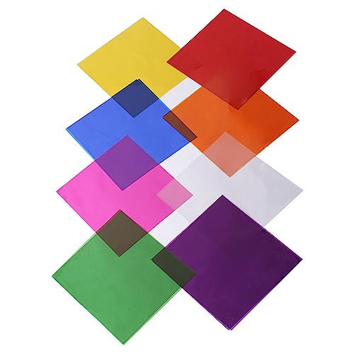 Celofane, 120 peças de papel celofane de 20 x 20 cm, embalagem colorida de celofane, usada para deco
