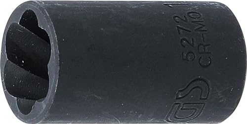 BGS 5272 | Twist Socket (Spiral Profile) / Screw Extractor | 10 mm (3/8) Drive | 12 mm