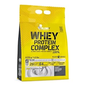 Olimp Whey Proteïnecomplex 100% – smaak chocolade, per stuk verpakt (1 x 2,27 kg)