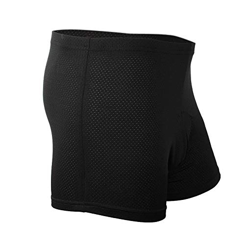 Shorts de ciclismo, Andoer Shorts de ciclismo masculino acolchoados de BTT para bicicleta e de bicic