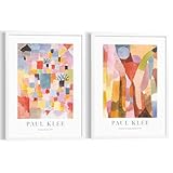 REINDERS Bilder Set, Paul Klee, Wohnzimmer, Poster, 