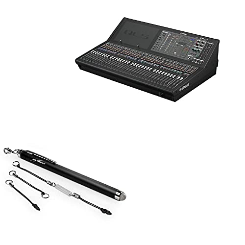 BoxWave Stylus Pen Compatible with Yamaha QL5 - EverTouch Capacitive Stylus, Fiber Tip Capacitive Stylus Pen for Yamaha QL5 - Jet Black
