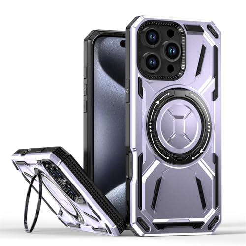 Étui de luxe rotatif pour iPhone 14 Pro Max élégant et robuste