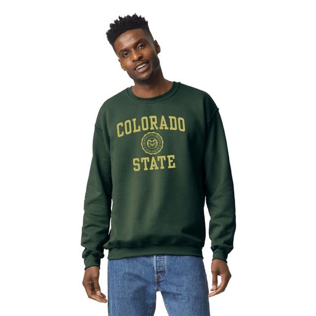 Image of Ivysport Crewneck Sweatshirt for College, Heritage Logo, Color, Adult Unisex