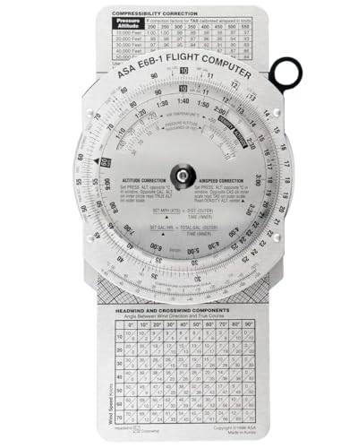 Computadora de vuelo ASA Micro E6B compacta
