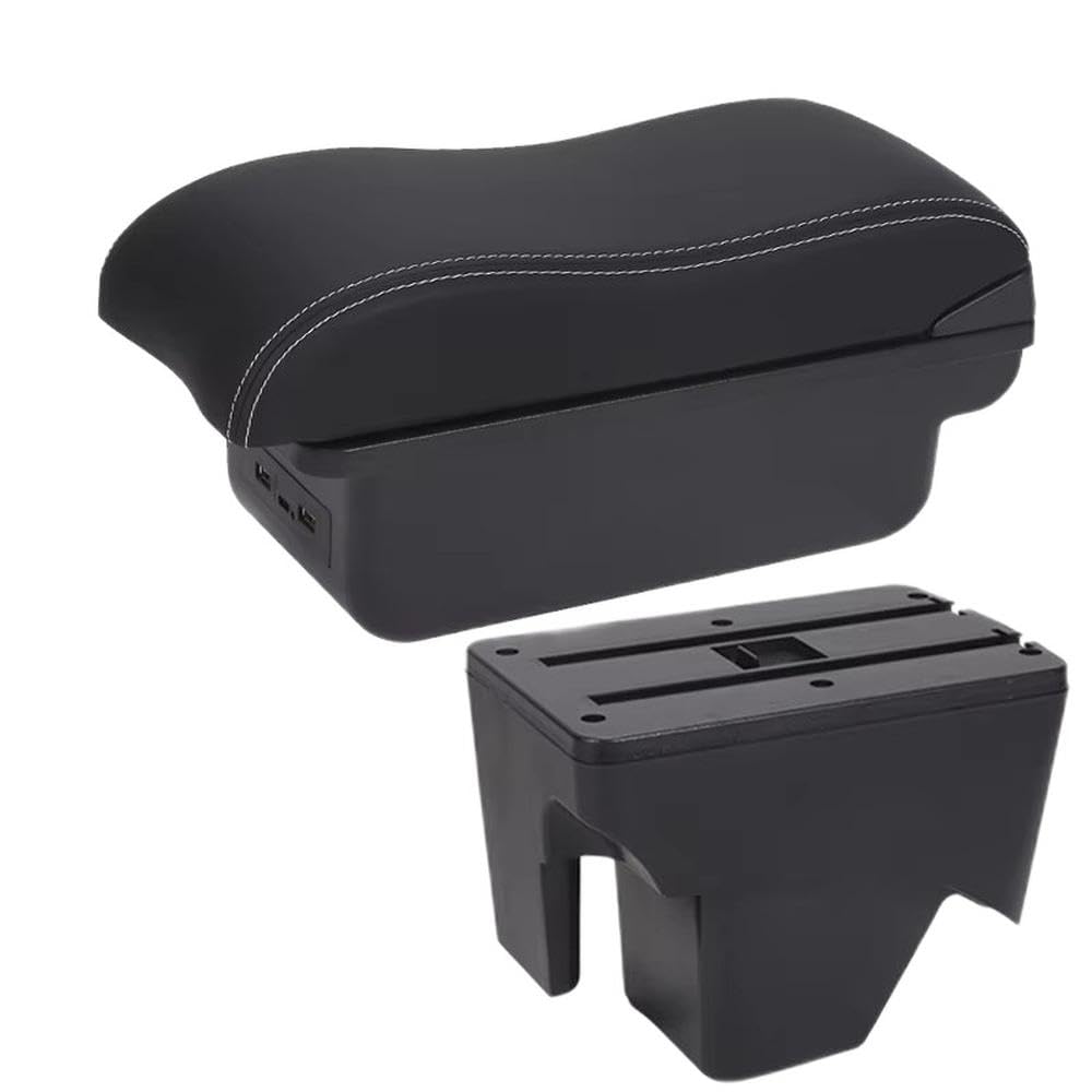 Sxqpocar B3 Black White 3Usb For Tera 2025 Car Armrest Box Center Console Armrest Storage Box Replacement Parts
