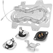 DVE50R5200W/A3 DVE50R5400V/A3 DV42H5000EW/A3 Dryer Heating Element for Samsung DC47-00019A DV42H5200EW/A3 DV45H7000EW/A2 DVE50M7450W/A3 DV40J3000EW/A2 DC96-00887A DC47-00016A DC47-00018A DC32-00007A