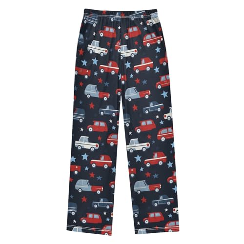 Pajama Pants Car Star Pattern Long Sleep Pants Lounge Bottoms2