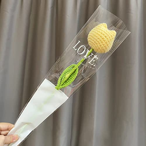 Flor de Crochet Tejida a Mano para Decoración miniatura 3