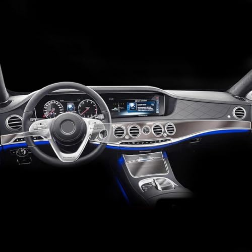 Film de protection en TPU transparent anti-rayure pour console centrale Maybach W222 4 places