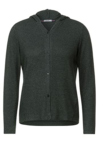 Cecil Damen Cosy Shirtjacke mit Kapuze