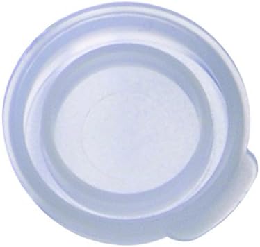Wheaton 105050-190 105000 and 105010 Closure for Snap/Clip Top Vials, Polyethylene (Pack of 190)