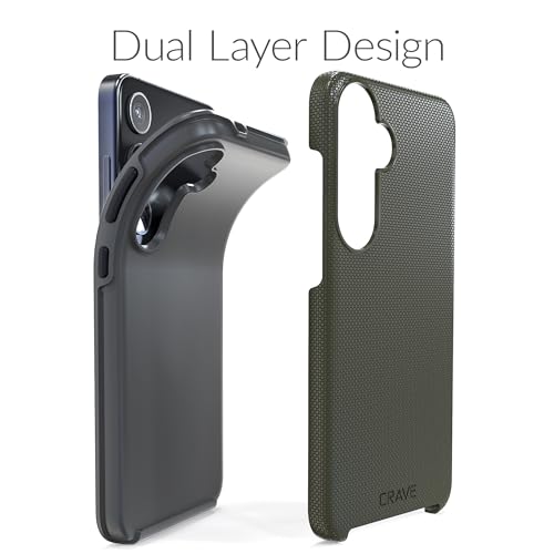 Image of Crave for Samsung Galaxy S24 Plus Case, Shockproof Protection Dual Layer Case for Samsung Galaxy S24 Plus (6.7 inch) - Sage