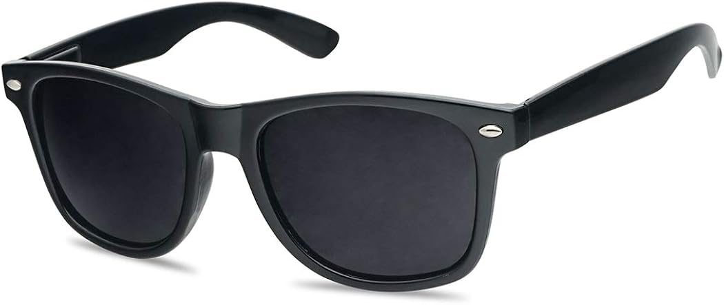 solid black sunglasses