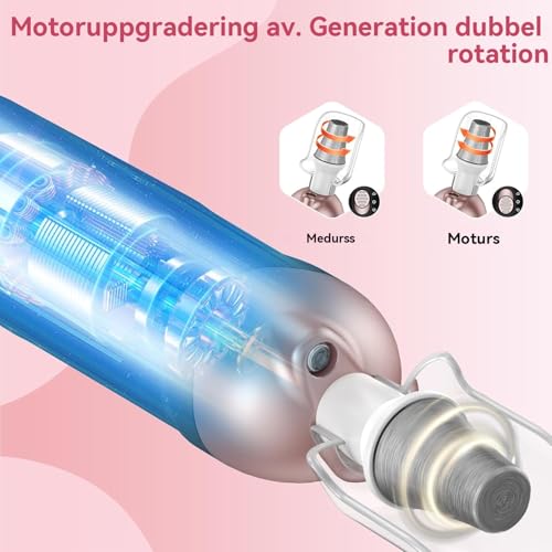 Wasserfeste Bits nach Reinigung bereit für nächste Maniküre - Detailansicht von AOMEES Elektrische Nagelfräser Pedikü...