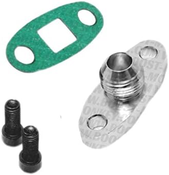 Boost Monkey® Turbo Oil Drain Outlet Flange Adapter -AN10-10AN Fitting