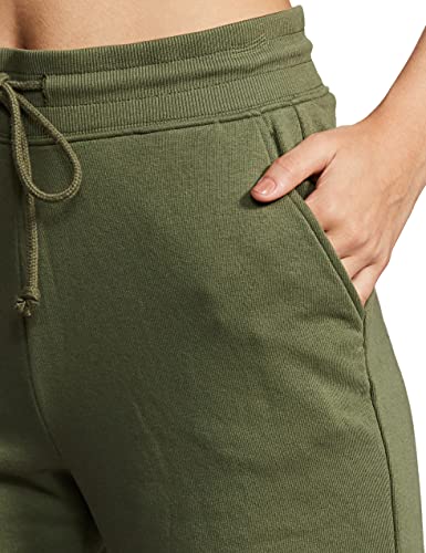 Image of Marks & Spencer Women's Cotton Solid High Rise Regular Fit Jogger