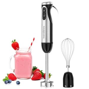 Bonsenkitchen 2-in-1 Stabmixer Elektrischer