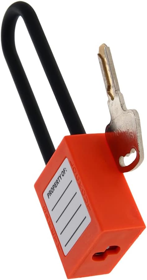 Yinpecly PA Lockout Tagout Locks with Hasps, Loto Tags and Safety Padlocks 37x45mm/1.46x1.77 inch（WxH Keyed Alike Loto for Lock Out Tag Out Grass Green 3Pcs