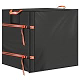 TRELC Outdoor AC Unit Cover, Air Conditioner Covers for Outside Unit, 600D Heavy Duty Winter Waterproof AC Covers, All Season Air Conditioner Cover with Reflective Strip (36' x 36' x 39')
