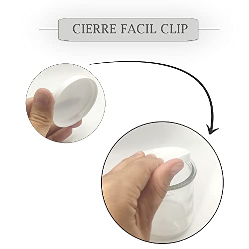 XILMARK Coperchi per Yogurt Riutilizzabili