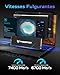 Acer Predator GM7000 Gaming SSD 2TB - bis zu 7400 MB/s Lesen - M.2 2280 NVMe PCIe Gen4 mit DRAM Cache, Internes Solid State Laufwerk für Laptop & Desktop PC - PS5 Kompatibel