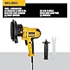 DEWALT Rotary Sander, Variable Speed, Dust Shroud, 5-Inch (DWE6401DS)