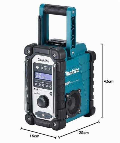 DMR110N Radio de chantier dab Li ion 10 8V 18V Makita - vue 9