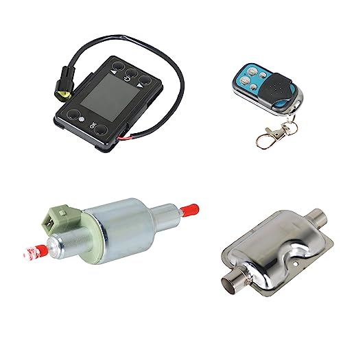 Silscvtt Aquecedor de ar diesel 8KW 12V silencioso 8000W substituição para ônibus, reboque, caminhõe