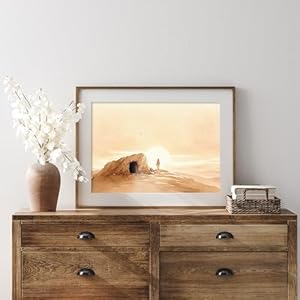 ESSEN Life | The Empty Tomb | Christian Easter Decorations, Easter Decorations Religious, Resurrection Decorations, Resurrection of Jesus Christ, Jesus Poster Decor, Christian Wall Art, Christian Home ESSEN Life The Empty Tomb Christian Easter Decorations Easter Decorations Religious Resurrection Decorations Resurrection of Jesus Christ Jesus Poster Decor Christian Wall Art Christian Home